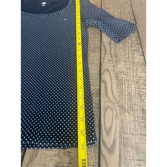 Tommy Hilfiger polka dot woman’s top size SP - Picture 7 of 7
